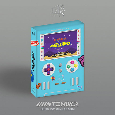 LUN8 1ST MINI ALBUM - CONTINUE? + APPLEMUSIC PHOTOCARD